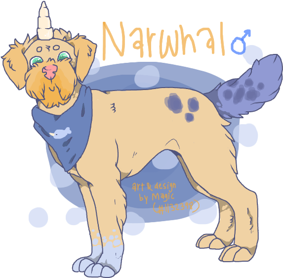 Narwhal Clipart Llama - Library (625x586), Png Download