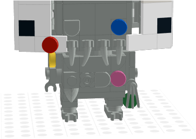 Ennard With Opem Face Plates - Toy Block (624x456), Png Download