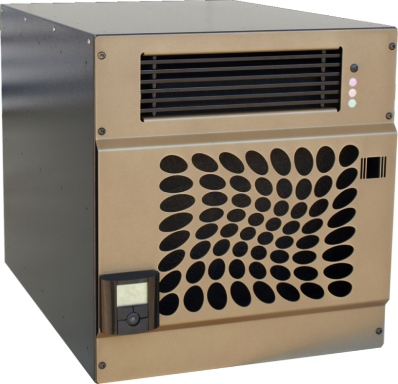 Installing An Mpc Monobloc For Cellar Air Conditioning - Climatiseur De Cave Jusqu'à 30m3 Avec Humidificateur (777x749), Png Download