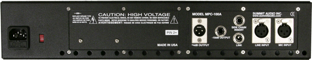 Summit Audio Mpc 100a (1000x600), Png Download