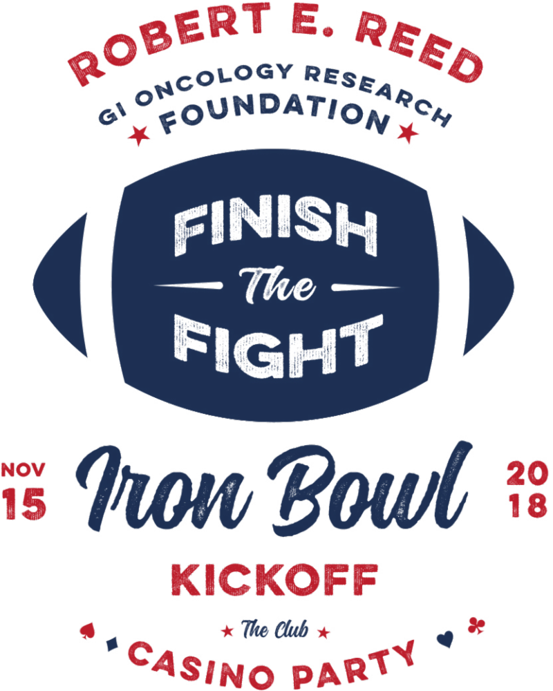 Download The "finish The Fight" Iron Bowl Kickoff And Casino Poster