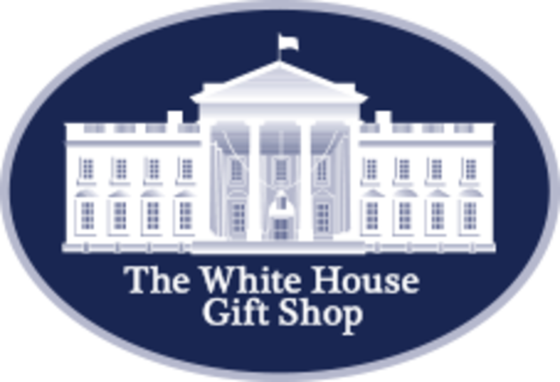 This President Donald Trump Glass Hologram Statue Or - White House Logo (800x546), Png Download