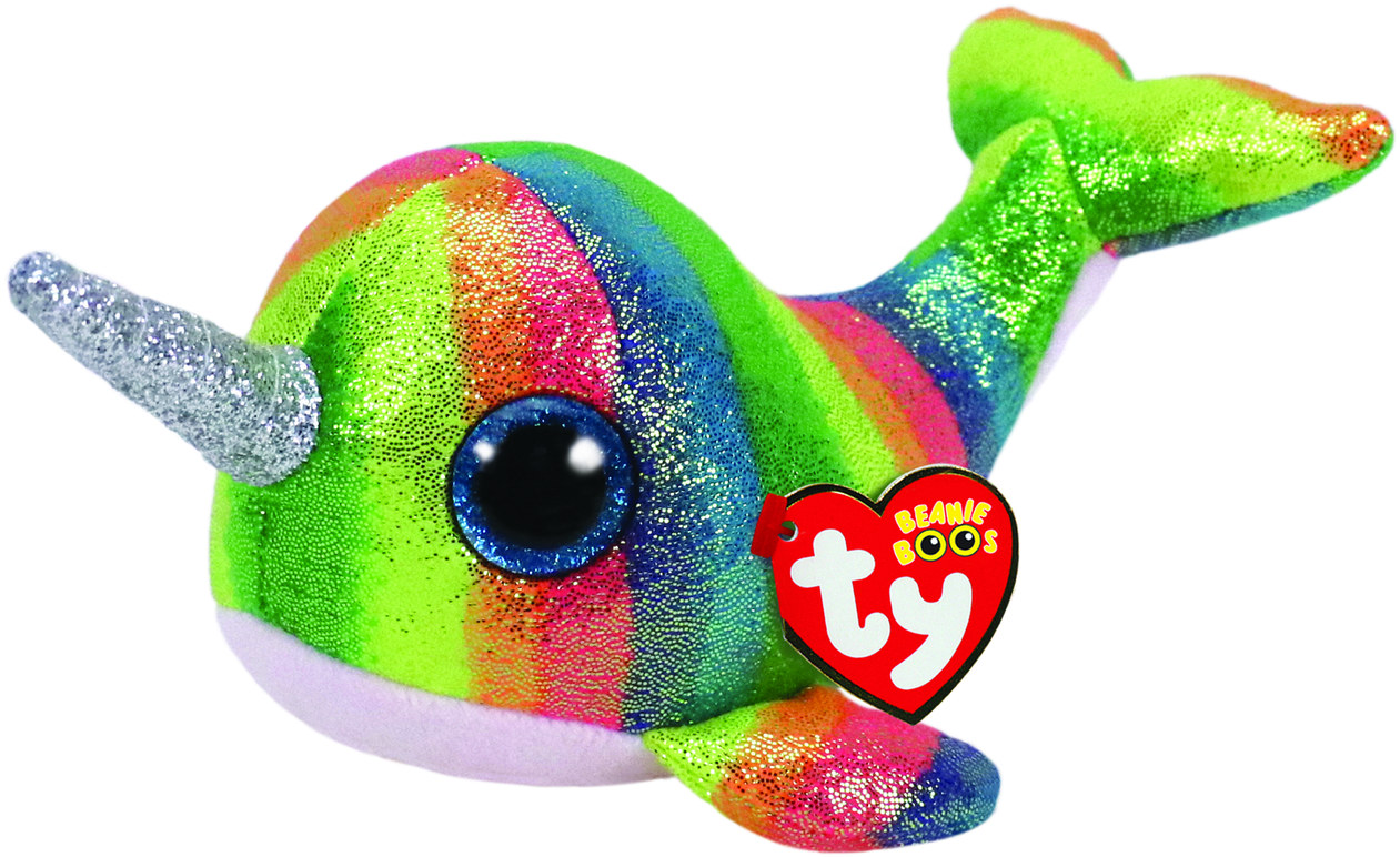 Ty Beanie Boo Nori Narwhal - Nori Narwhal Beanie Boo (1280x785), Png Download