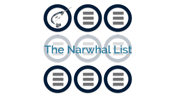 Narwhal List (600x340), Png Download