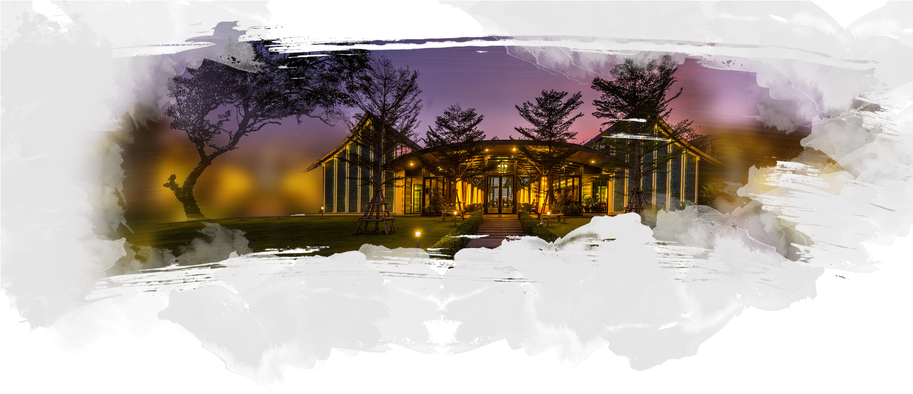 Bangsaen Heritage Hotel - Reflection (1800x850), Png Download