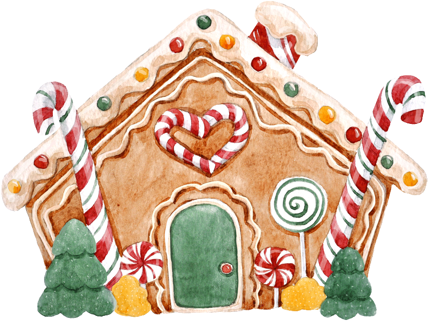 Hand Painted Christmas Cookie Shape Png Transparent - Christmas Day (1024x1024), Png Download