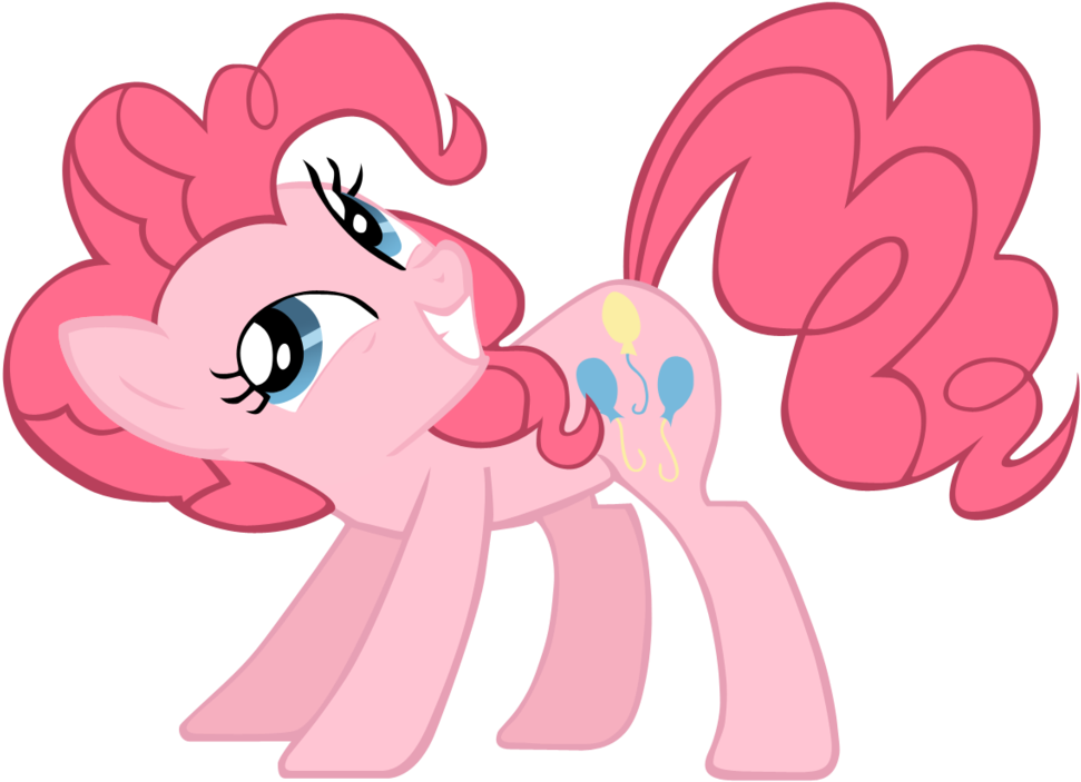 Kuda Poni Png - My Little Pony Pinkie Pie And Gummy (1024x1024), Png Download