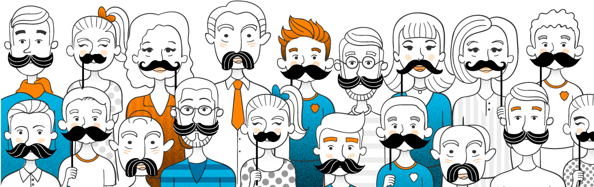 Un Grupo De Profesionales Altamente Calificados - Cartoon (1172x385), Png Download