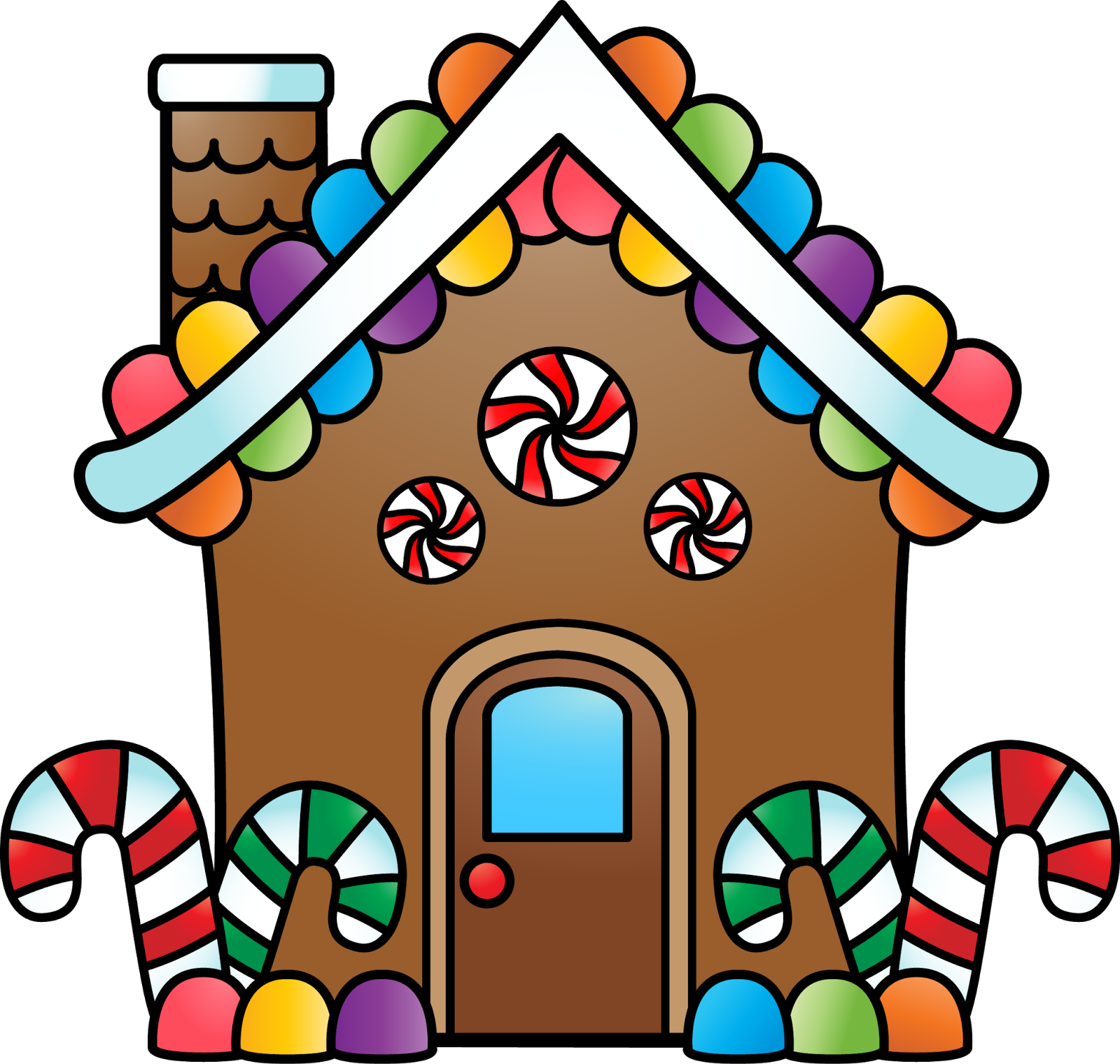 Gingerbread House Day - Gingerbread Man (1600x1520), Png Download