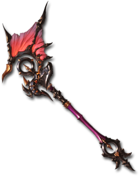 Abyss Spine - グラブル 杖 (462x400), Png Download