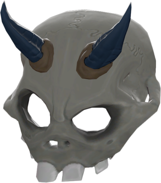 Painted Spine-chilling Skull 2011 28394d - Tf2 Spine Chilling Skull 2011 Loadout (542x617), Png Download