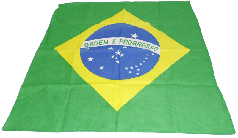 Lenço Bandeira Do Brasil - Brazil (800x465), Png Download
