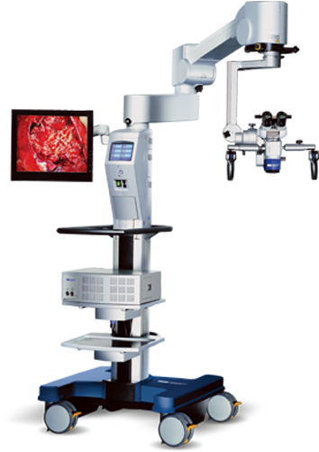 Haag Streit Hi R 700 Surgical Microscope - Spine Microscope (1000x500), Png Download