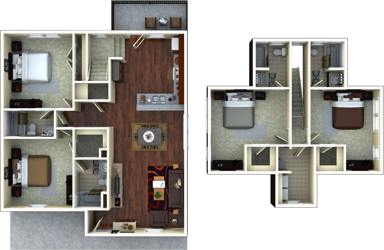 Retreat Thornberry (1257x818), Png Download