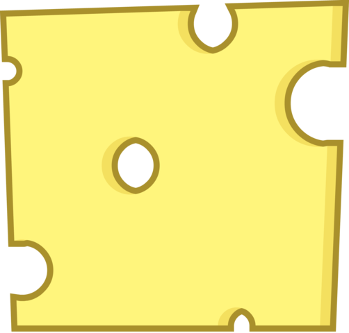 Cheese Slice Rc - Wiki (502x480), Png Download
