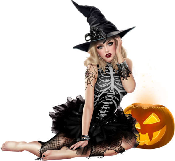 Witch (600x550), Png Download