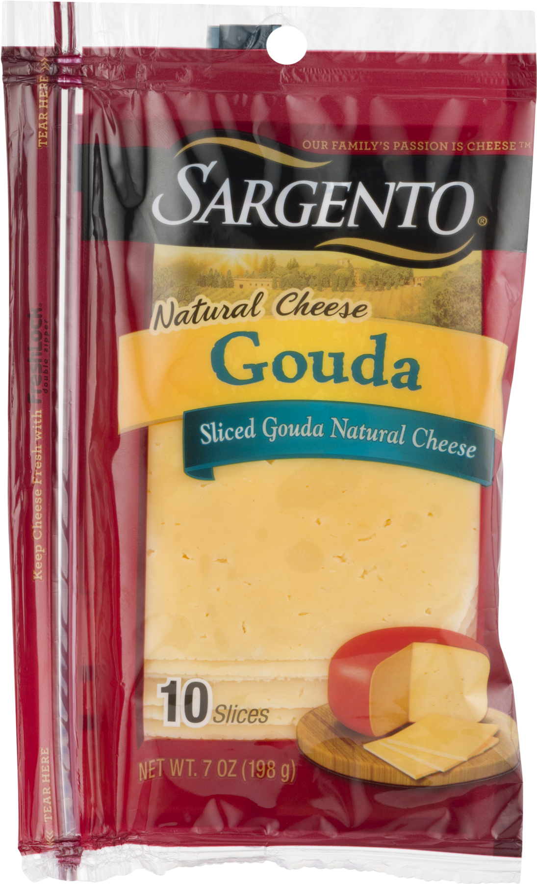 Sargento Classic Pizza Double Cheese 8 Oz. Bag (1800x1800), Png Download