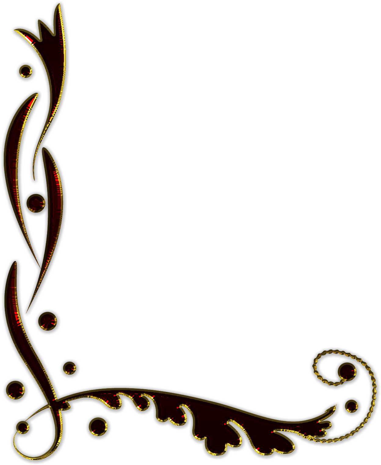 Imagenes De Bordes Png - Free Frame Corner Png (1600x1600), Png Download