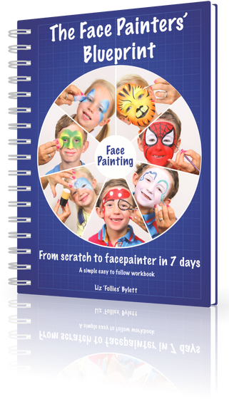 The Face Painter's Blueprint Spiral Bound Book - Face Painters' Blueprint [book] (320x600), Png Download