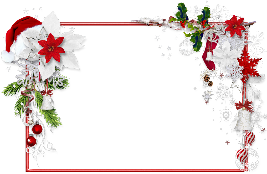 Bordes Navidad Png - Christmas Photo Frames Png (1024x768), Png Download