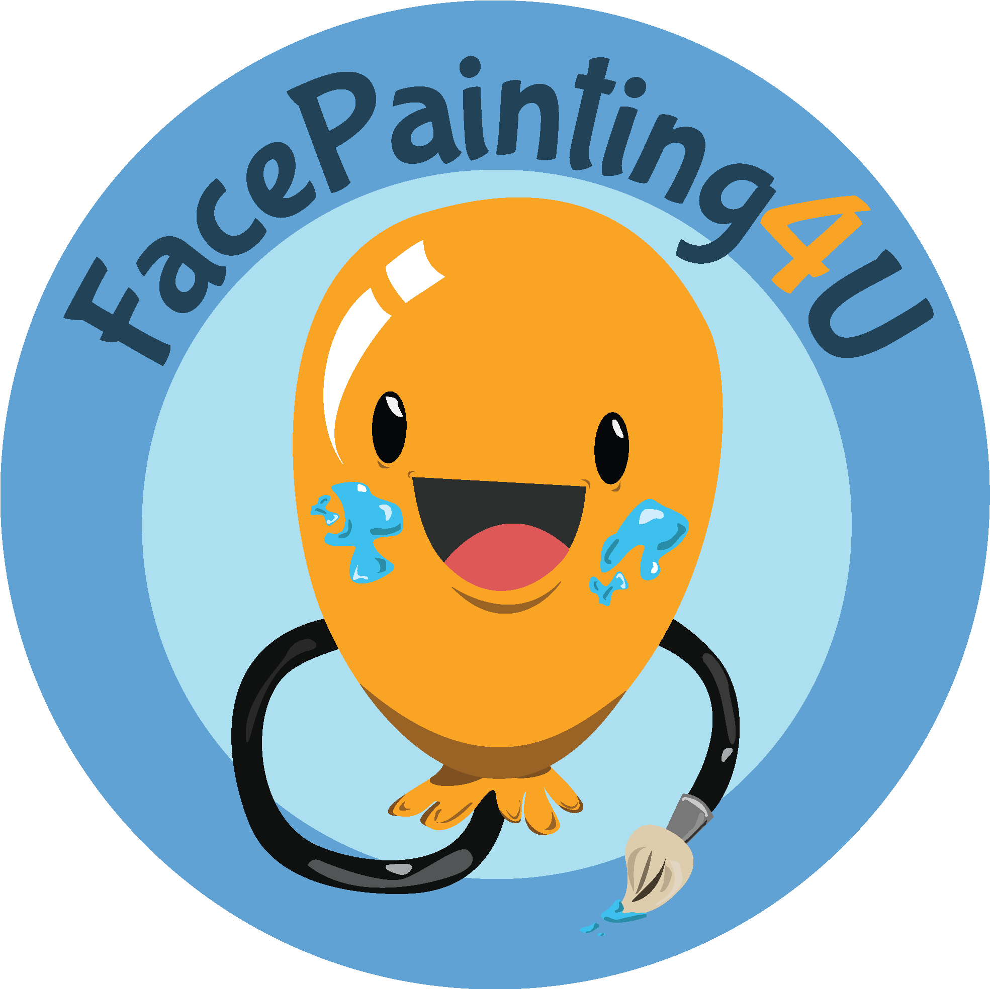 Face Painting 4u Thumbnail Logo - Painting (1986x2348), Png Download