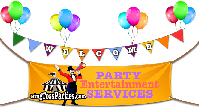 Ring Toss Parties Fun & Entertainment For Your Event- - Cve:png (662x392), Png Download
