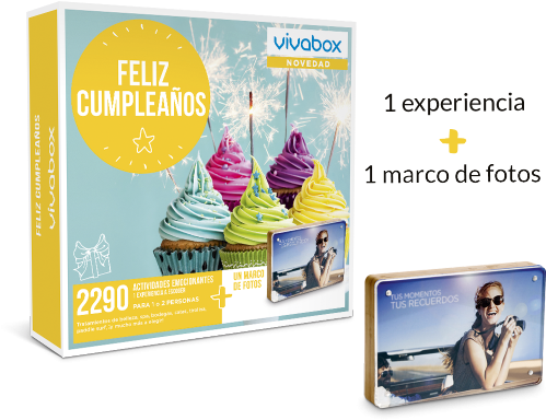 Zoom Feliz Cumpleaños - 3 Jours En Europe - Coffret Cadeau Vivabox - Idée Cadeau (520x455), Png Download