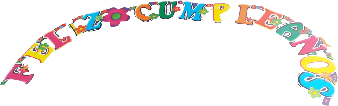 Banderin Feliz Cumpleaños 19x16cm De Carton - Balloon (1238x928), Png Download
