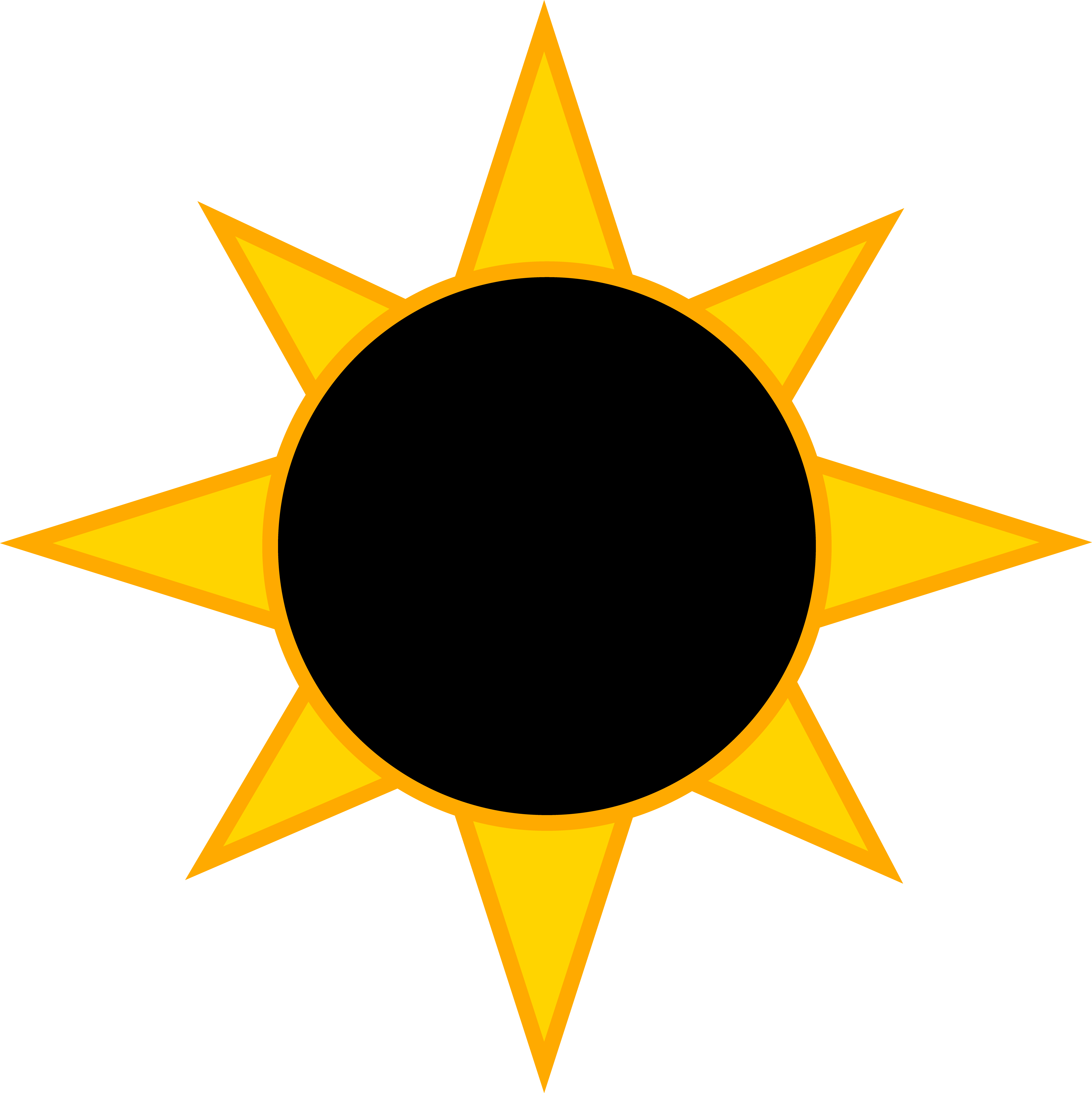 Solar Eclipse - Solar Eclipse Clip Art (5789x5793), Png Download