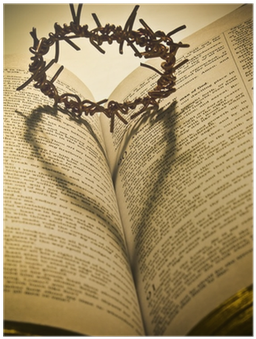 Póster La Santa Biblia Y La Corona De Espinas • Pixers® - Bible Verse For Holy Week (400x400), Png Download