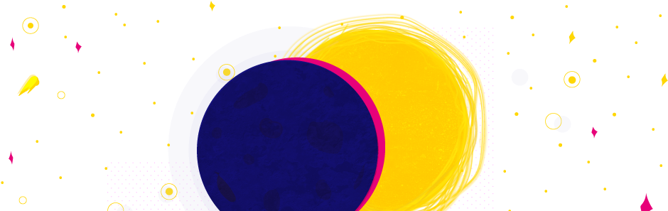 Picture Of The Moon Passing Over The Sun - Moon (976x300), Png Download