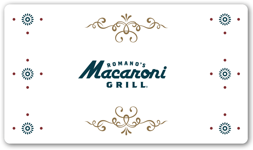 Ramano's Macaroni Grill - Romano's Macaroni Grill Value Gift Cards - 2 X (872x536), Png Download