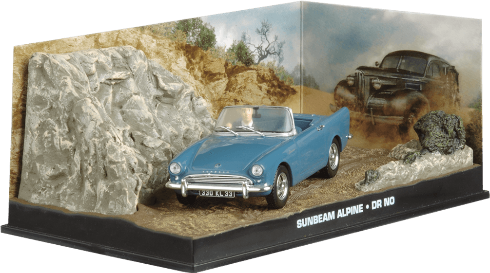 Ex Mag Sunbeam Alpine Diecast Model Car (1024x1024), Png Download