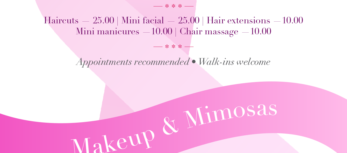 Parisian Breast Cancer Flyer 01 - Mar Regueras (1200x530), Png Download