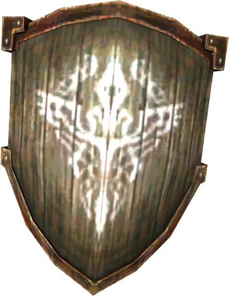 Wooden Shield - Legend Of Zelda Wooden Shield (466x600), Png Download