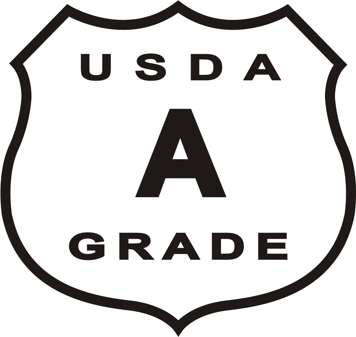 Poultry A Grade Bw Transparent - Us 101 Sign (1232x1182), Png Download