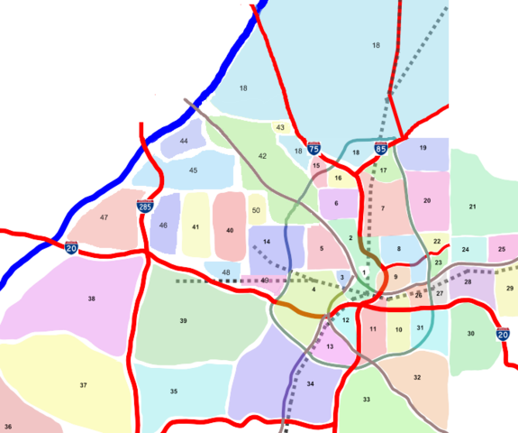 Download 288 × 240 Pixels - Map Of Atlanta Neighborhoods PNG Image with ...