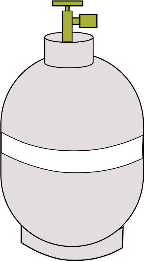 This Free Icons Png Design Of Propane Tank (3106x2400), Png Download