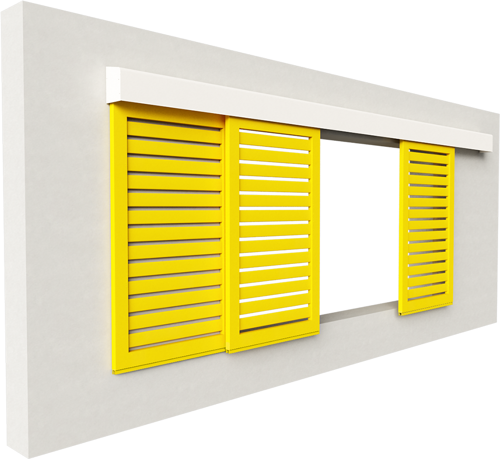 Girasol Alu Straight Blades 3 Leaves 3d View - Blade (1000x1000), Png Download