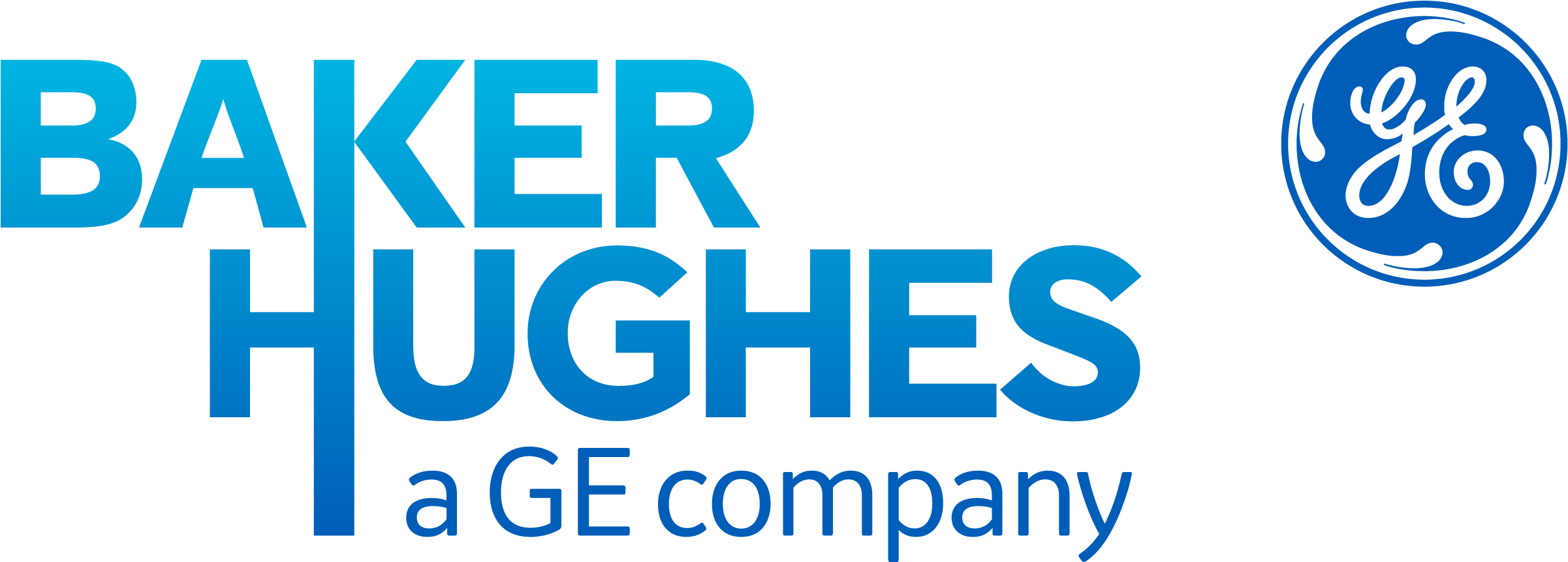 Bhge Logo - Baker Hughes A Ge Company Logo (2914x1375), Png Download