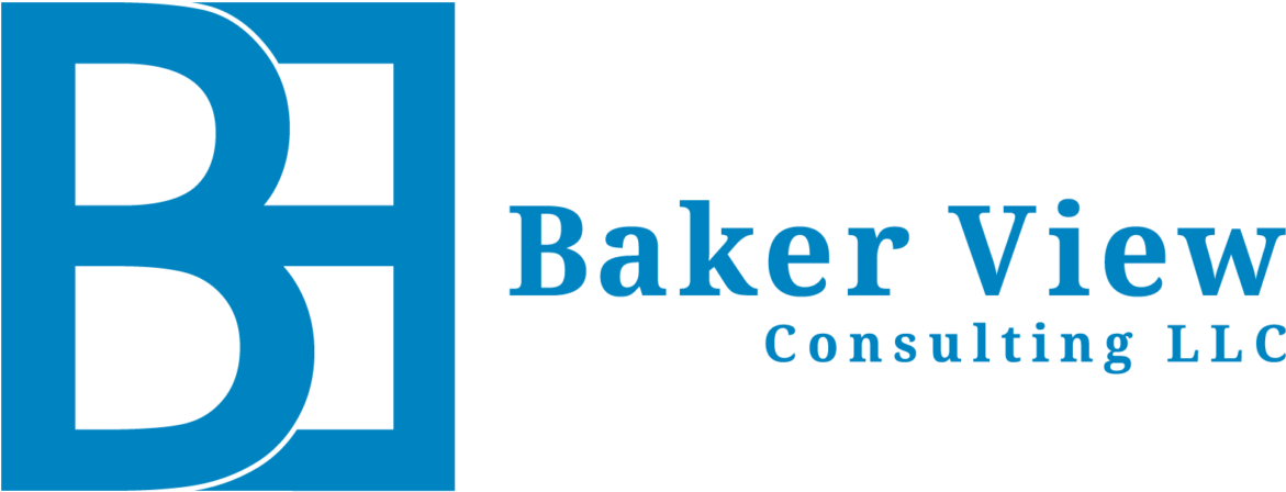 Cropped 01 Baker View Logo Blue On Tran - Dynamic Management Company, Llc (1200x467), Png Download