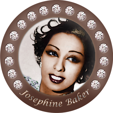 1 25in Josephine Baker - Josephine Baker (375x375), Png Download
