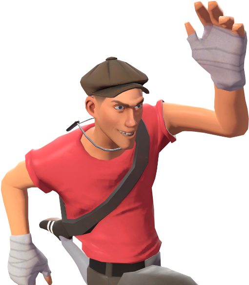49, 25 March 2011 - Scout Tf2 Ye Olde Baker Boy (584x584), Png Download