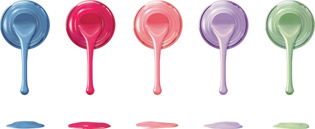 La Línea De Maquillaje Color Trend De Avon Te Acompaña - Productos De Maquillaje Png (623x256), Png Download