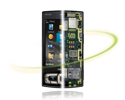 Peças Para Os Celulares Mais Vendidos Do Mercado - Mobile Phone (424x340), Png Download