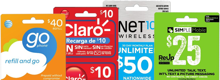 Simple Mobile Net 10 Prepaid Card, Pre-paid Cell Phone (772x280), Png Download