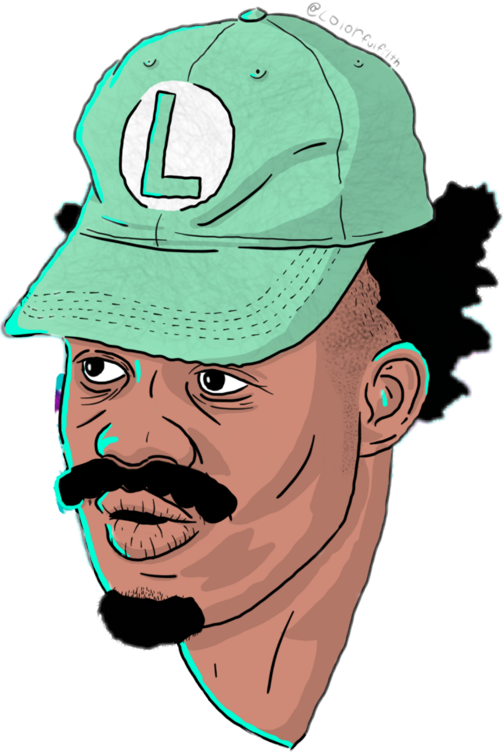 Uglygod Sticker David Ugly God Picture Black And White - Ugly God Type Beat (1024x1540), Png Download