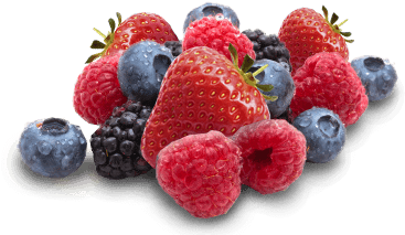 Mixed Fruit Png Download - Fruits And Berries Png (410x350), Png Download