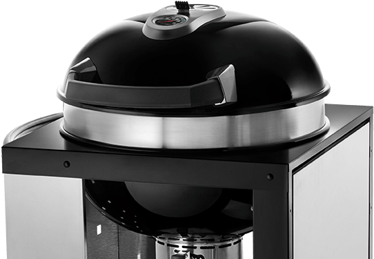 Pro Charcoal Kettle Grill - Napoleon Pro22k Cart 2 (688x374), Png Download