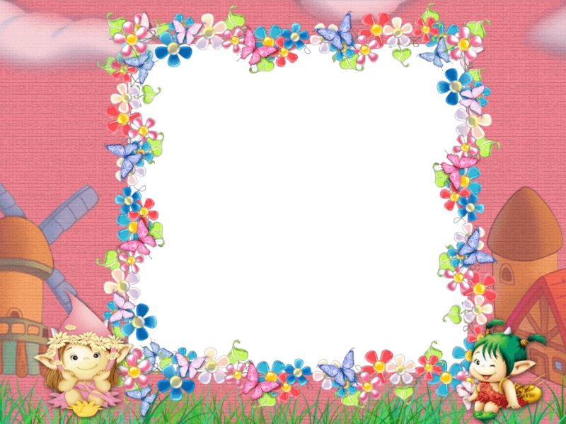 Moldura De Foto Criança - Moldura Infantil (800x600), Png Download